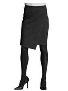 CAbi Black Asymmetrical Skirt